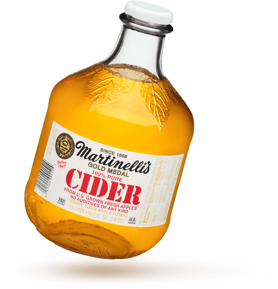 Easy Bourbon Apple Cider. The