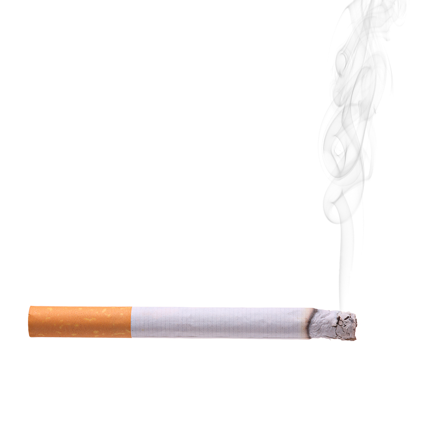 Smoking cigarette PNG image