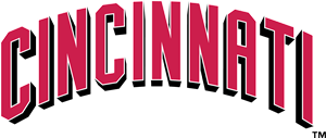 Cincinnati Reds logo black an