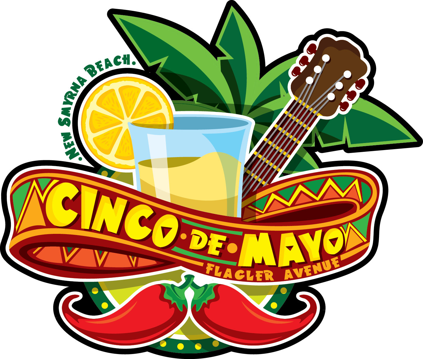 Cinco De Mayo Celebration Tacos & Tequila Festival , Flagler Avenue, New Smyrna Beach - Cinco de Mayo, Transparent background PNG HD thumbnail