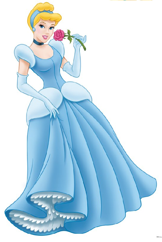Cinderella With Rose.png - Cinderella, Transparent background PNG HD thumbnail