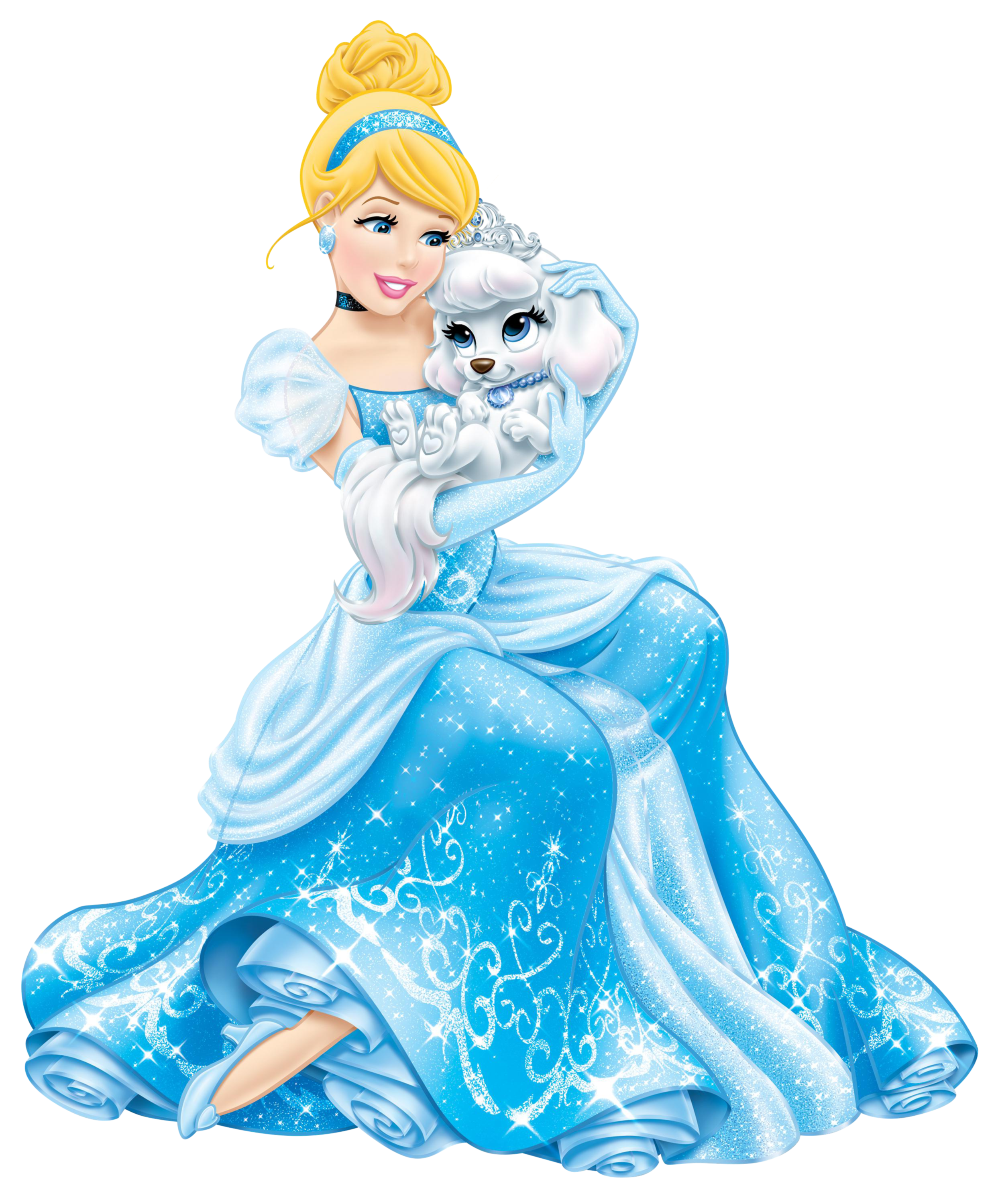 Disney Princess Cinderella With Cute - Cinderella, Transparent background PNG HD thumbnail