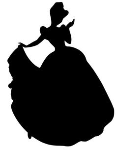 Shadow Clipart Cinderella #1 - Cinderella Silhouette, Transparent background PNG HD thumbnail