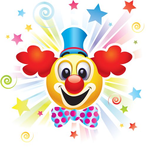 Boldog Születésnapot # 2 (56) .png · Clownsclown Facescircus Clownposterssmileysbackgroundsvectorsmediumbeautiful Homes - Circus Joker Face, Transparent background PNG HD thumbnail