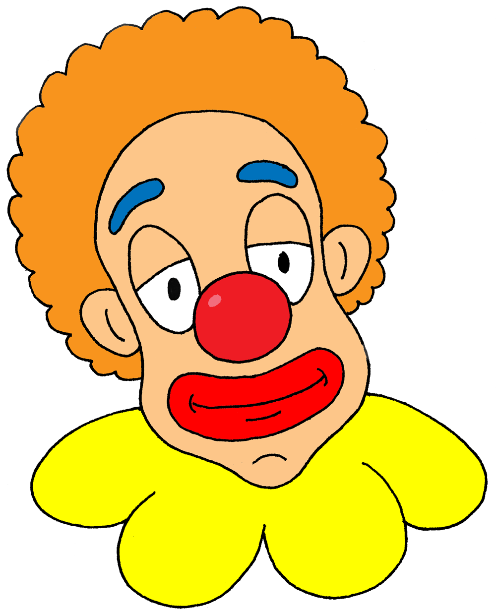 Circus Joker Face Png - Image Of Clown Face Clipart 9 Free Clown Clipart 1 Page Of 3, Transparent background PNG HD thumbnail