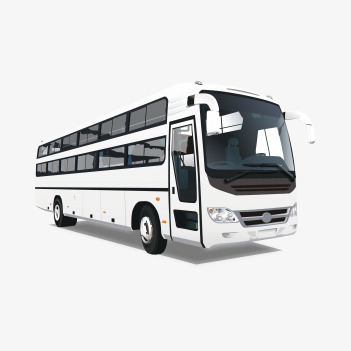 Long Distance Bus, Coach, Long Distance Bus, Long Distance Png Image And - City Bus Black And White, Transparent background PNG HD thumbnail