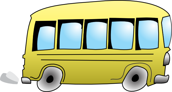 City Bus Side View Clipart - City Bus Side View, Transparent background PNG HD thumbnail