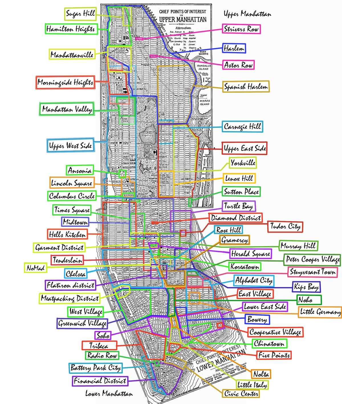 List Of Manhattan Neighborhoods   Simple English Wikipedia, The Free Encyclopedia - City Neighborhood, Transparent background PNG HD thumbnail