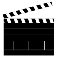 Clapperboard Png Clipart Png Image - Clapperboard, Transparent background PNG HD thumbnail