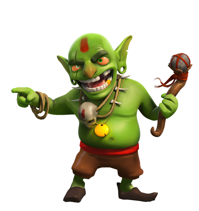 Goblin Png - Clash Of Clans, Transparent background PNG HD thumbnail