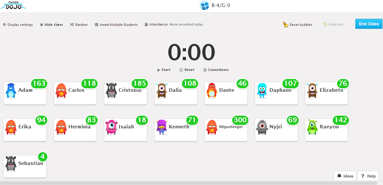 Built In Timers Make It Easier To Keep Classdojo Running. - Class Dojo, Transparent background PNG HD thumbnail