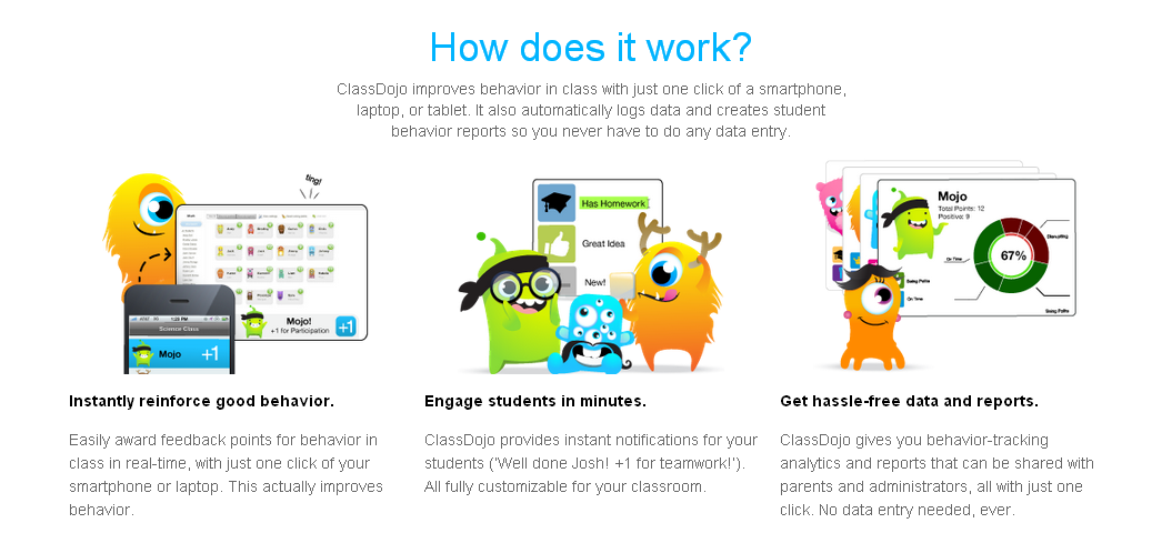 They Had Launched An Ios App This Past September, And An Android App After That, To Help Teachers Be Able To Use Their Tool While Moving Around The Room, Hdpng.com  - Class Dojo, Transparent background PNG HD thumbnail