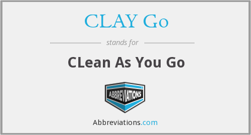 Clay Go   Clean As You Go - Clean As You Go, Transparent background PNG HD thumbnail