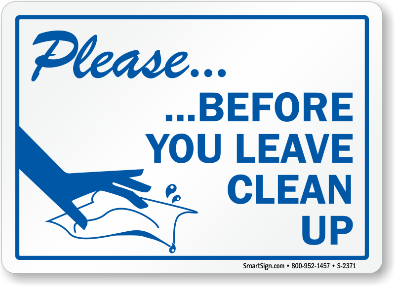 Clean As You Go Clipart 1 - Clean As You Go, Transparent background PNG HD thumbnail