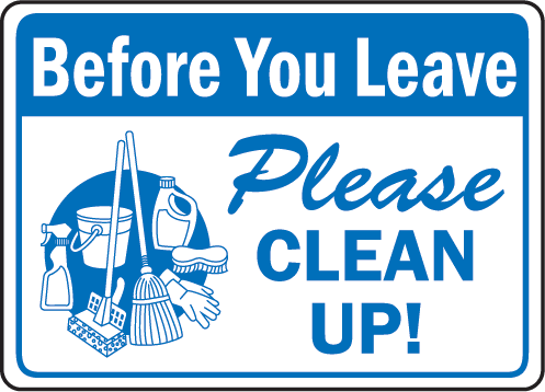 Clean As You Go Clipart - Clean As You Go, Transparent background PNG HD thumbnail