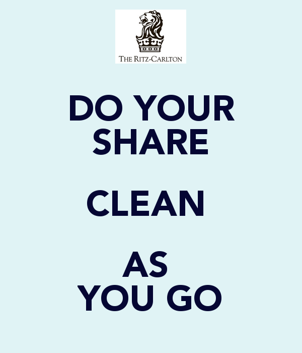 Do Your Share Clean As You Go - Clean As You Go, Transparent background PNG HD thumbnail