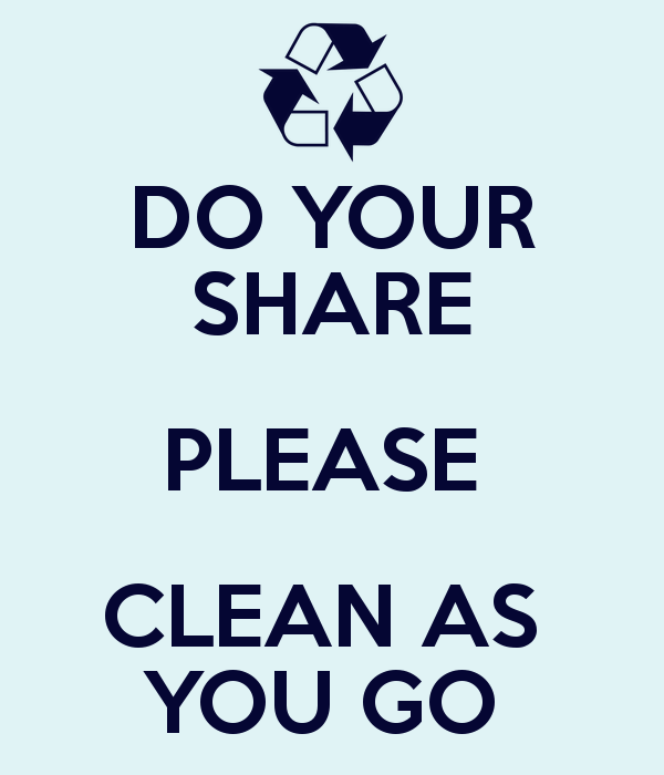 Do Your Share Please Clean As You Go - Clean As You Go, Transparent background PNG HD thumbnail