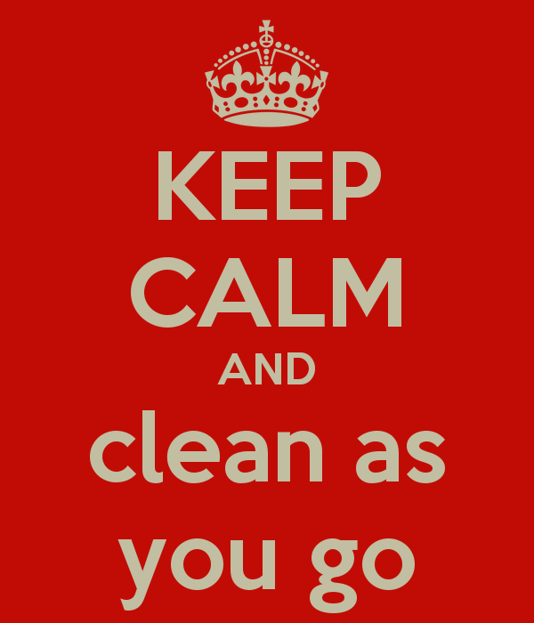 Keep Calm And Clean As You Go - Clean As You Go, Transparent background PNG HD thumbnail