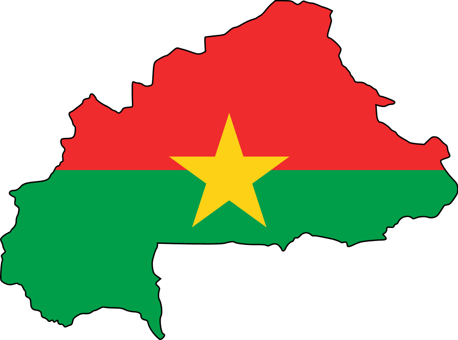 Click On The Flag Map Of Burkina Faso Hdpng.com  - Burkina Faso, Transparent background PNG HD thumbnail