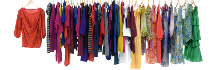 Clothes Rack With Various Garments - Clothes Hanger, Transparent background PNG HD thumbnail