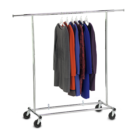 The Best Price Iu0027Ve Found On A Chrome Rolling Rack Anywhere Is At Bed Bath U0026 Beyond. When You Use One Of The 20% Off Coupons They Are Incessantly Littering Hdpng.com  - Clothes Hanger, Transparent background PNG HD thumbnail