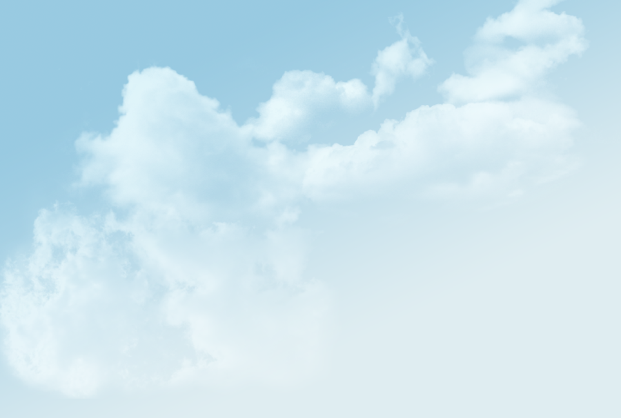 Subtle Blue Sky Background - Cloudy Sky Background, Transparent background PNG HD thumbnail