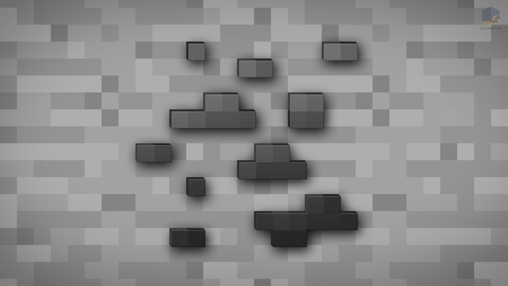 . Hdpng.com Minecraft Shaded Coal Ore Wallpaper By Chrisl21 - Coal, Transparent background PNG HD thumbnail
