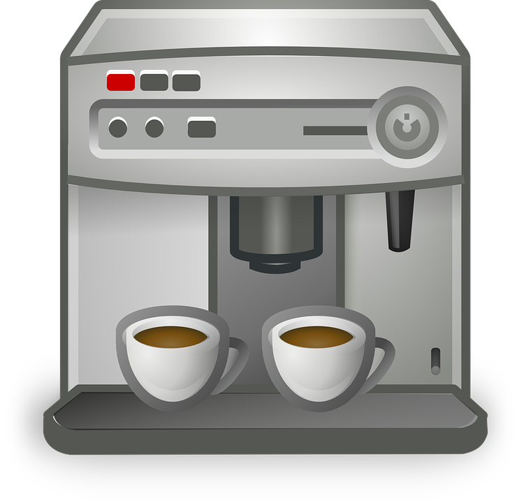 Coffee, Coffeemaker, Cup, Machine, Automatic, Espresso - Coffee Machine, Transparent background PNG HD thumbnail