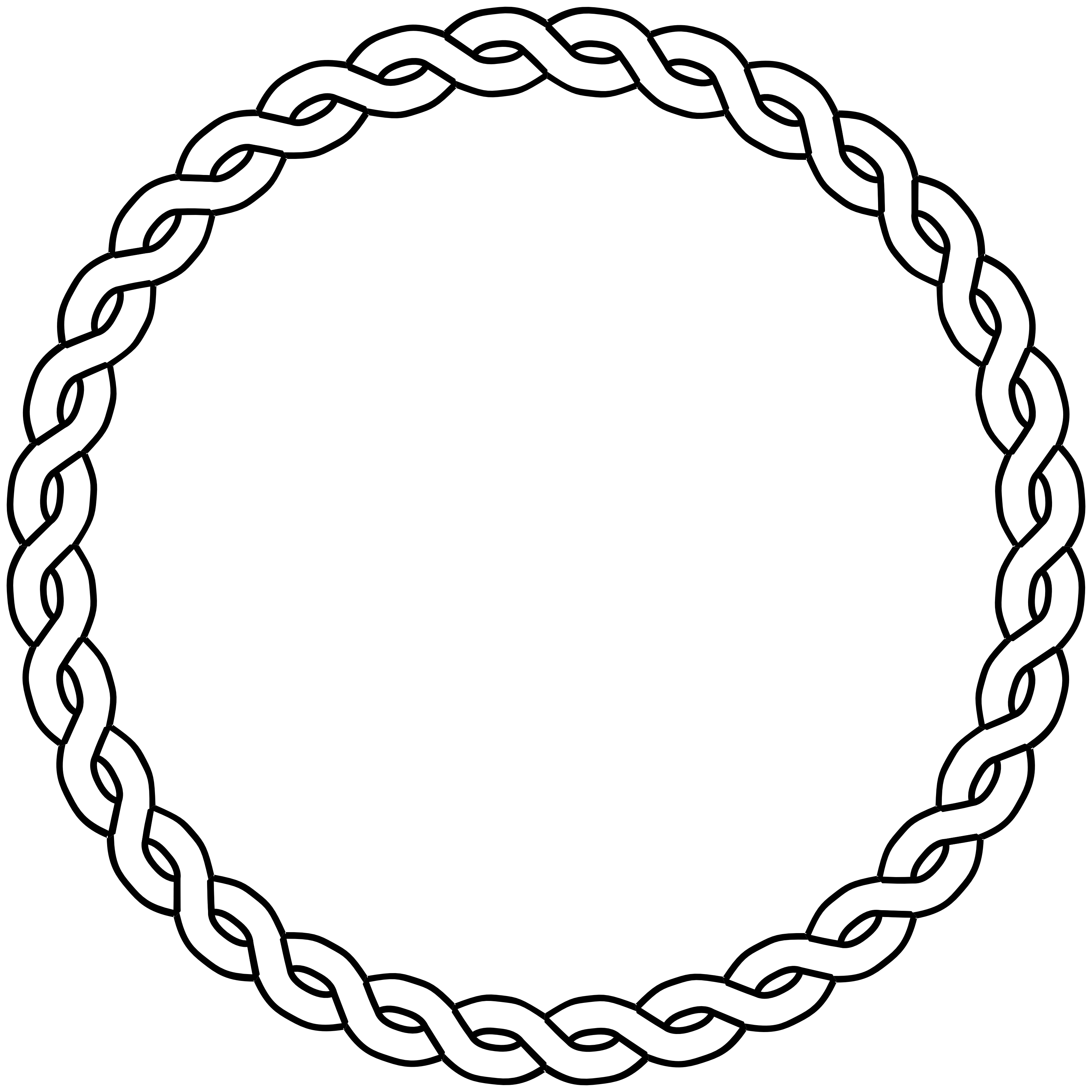 Oval Frame Clipart Black And White - Coin Border, Transparent background PNG HD thumbnail