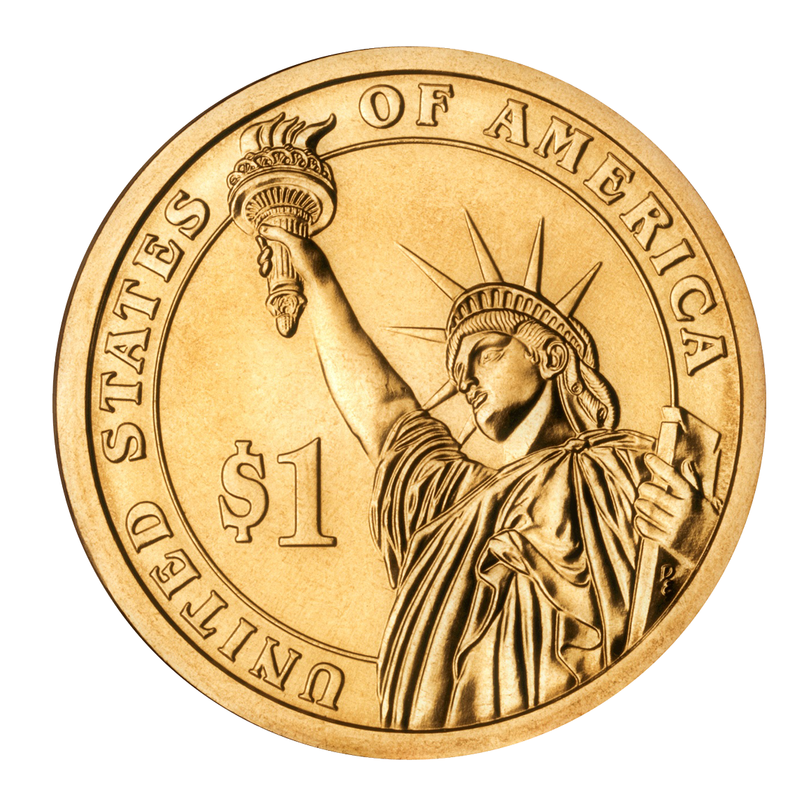 Dollar Coin Png Transparent Image - Coin, Transparent background PNG HD thumbnail