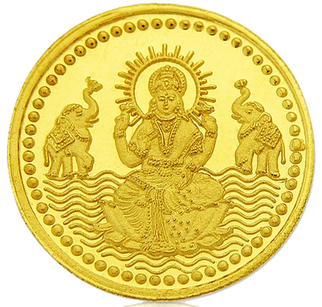 Laxmi and Ganesh images gold 