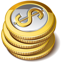 Lakshmi Gold Coin PNG File