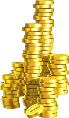 Pile Of Coins.png - Coins, Transparent background PNG HD thumbnail