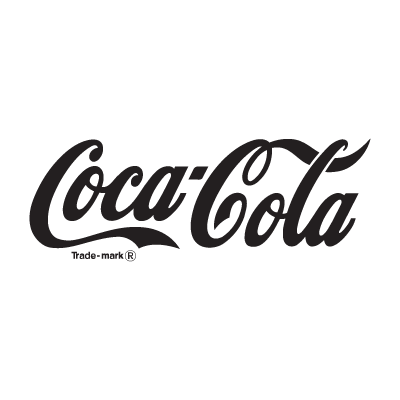 Coca Cola Black (.eps) Logo Vector - Coke Black And White, Transparent background PNG HD thumbnail