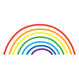 Rainbow Colorful - Colorful, Transparent background PNG HD thumbnail