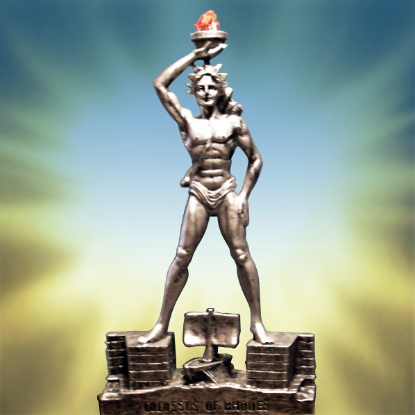 Colossus Of Rhodes By Hella666Bf Hdpng.com  - Colossus Of Rhodes, Transparent background PNG HD thumbnail