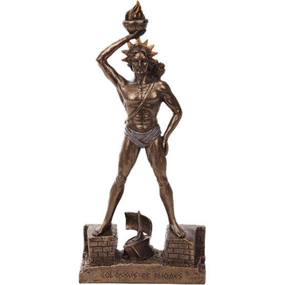 Colossus Of Rhodes Statue - Colossus Of Rhodes, Transparent background PNG HD thumbnail