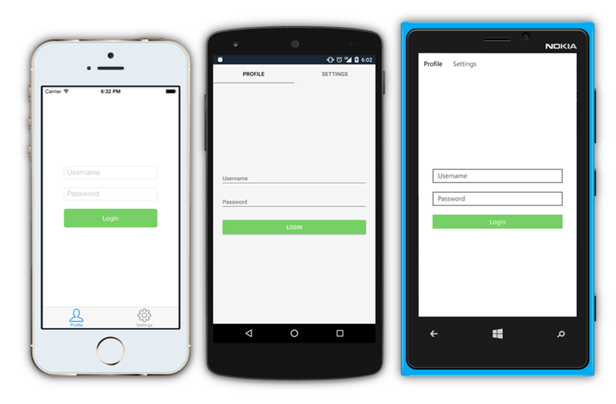 Xamarin_Forms_Multiple_Devices_2.png - Communication Gadgets, Transparent background PNG HD thumbnail