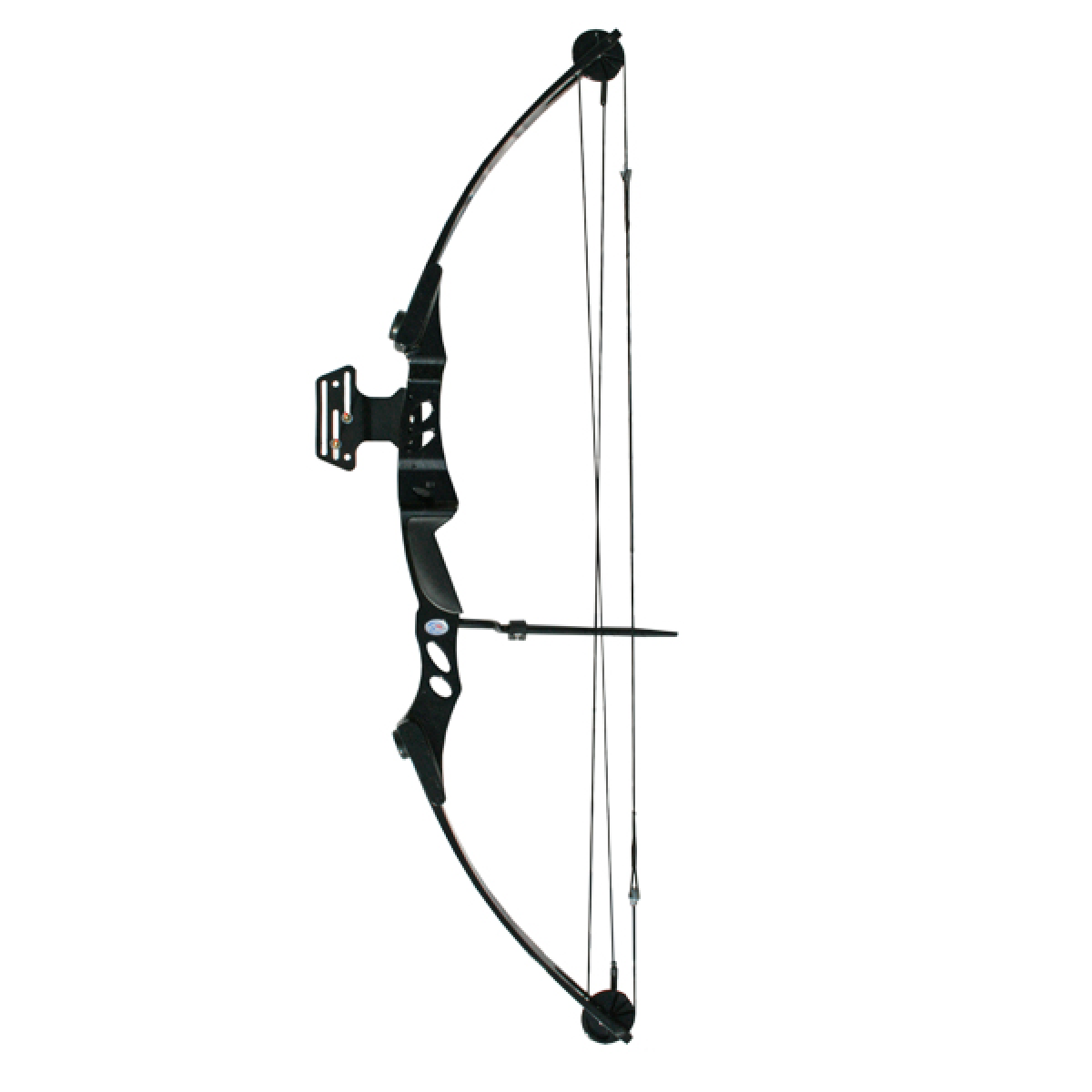 Archery 55Lb Black Compound Bow - Compound Bow And Arrow, Transparent background PNG HD thumbnail