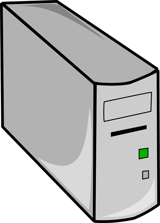 Computer Cpu Png Black And White - Cpu Box, Hardware, Computer, Desktop, Tower, Cpu, Transparent background PNG HD thumbnail