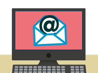 A Screen With An Email On It - Computer Email, Transparent background PNG HD thumbnail