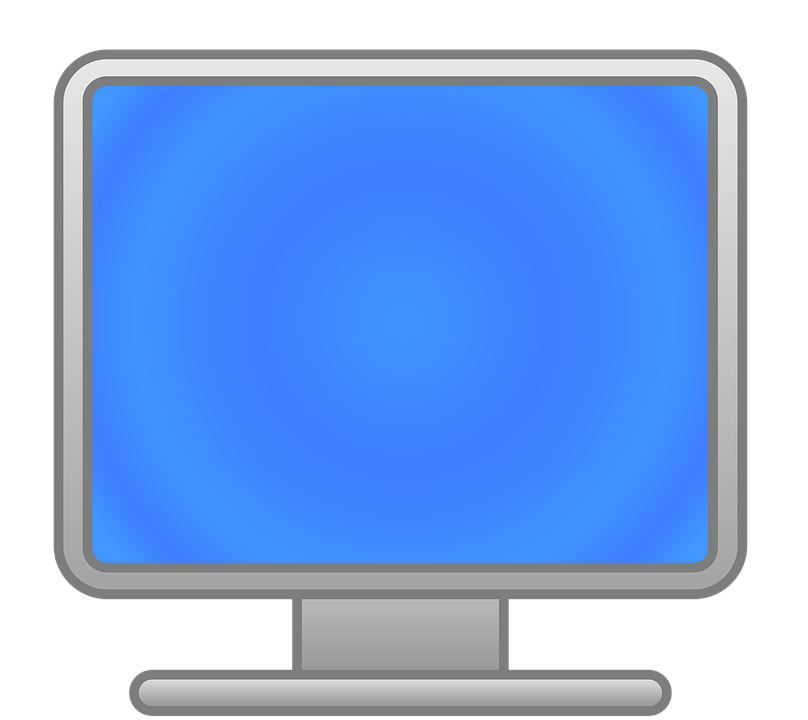 Computer Bildschirm, Png, Arbeitsstation, Computer - Computerbildschirm Mit Tastatur, Transparent background PNG HD thumbnail