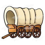 Clipart Of Trail Wagon Free c