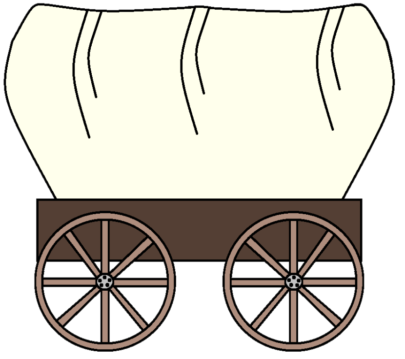 Pin Pioneer Clipart Covered Wagon #7 - Conestoga Wagon, Transparent background PNG HD thumbnail