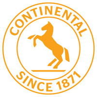 Continental13 Logo Seal 137C Whtbg Th - Continental Tires Vector, Transparent background PNG HD thumbnail