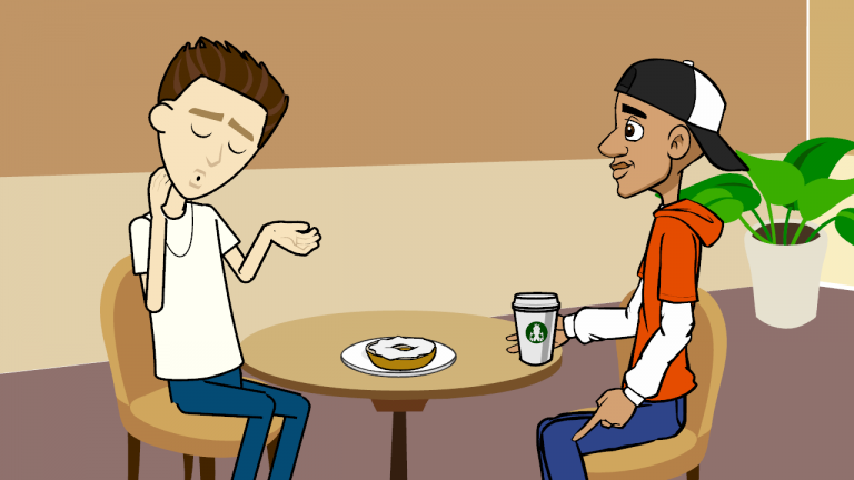 Conversation Between Two Friends In French - Conversation Between Two Friends, Transparent background PNG HD thumbnail