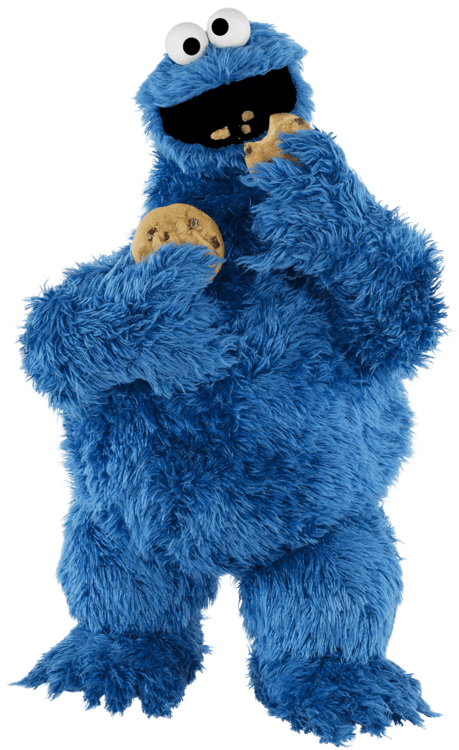 Cookie Monster Transparent Png Sticker - Cookie Monster, Transparent background PNG HD thumbnail