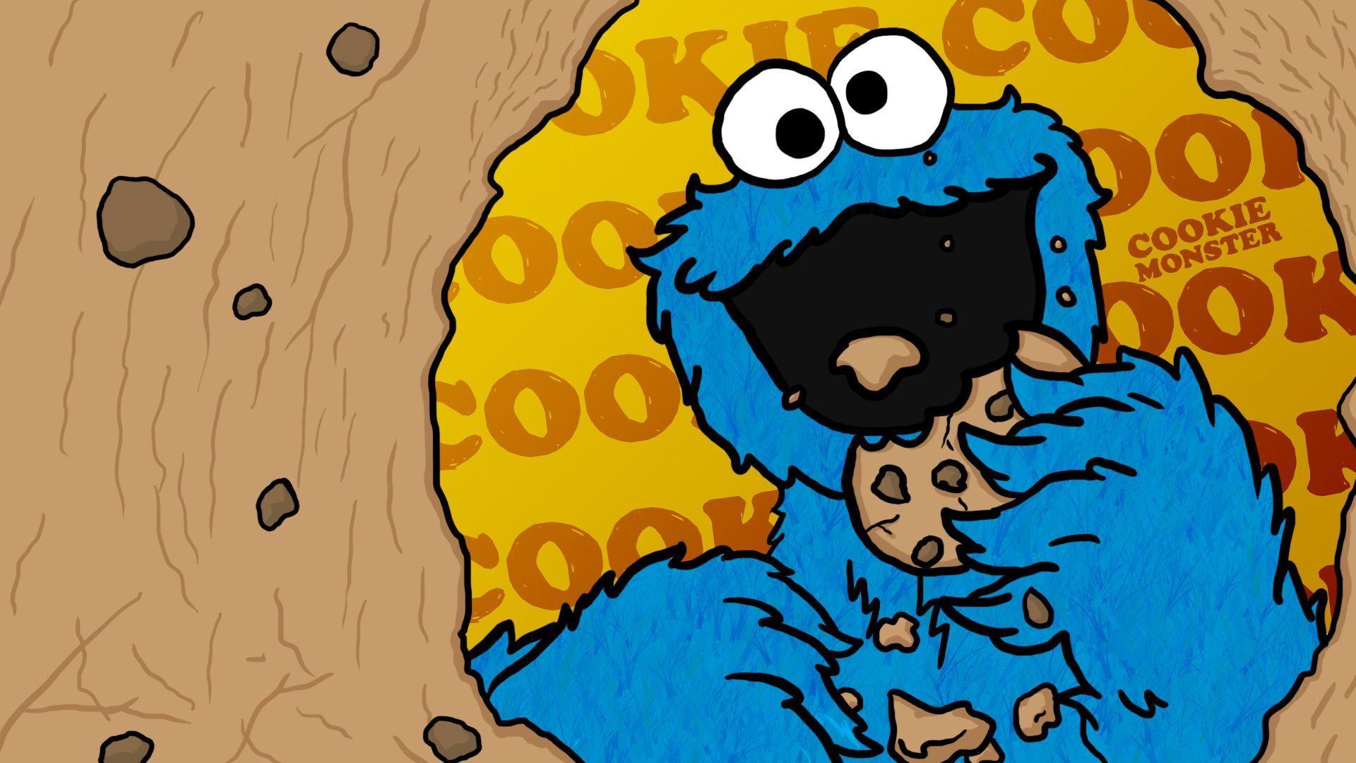 Cookie Monster Wallpaper Hd   Viewing Gallery - Cookie Monster, Transparent background PNG HD thumbnail