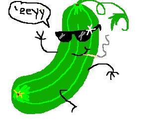 Cool As A Cucumber Png - Very Cool Cucumber, Transparent background PNG HD thumbnail