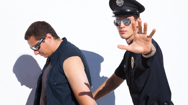 Police Officers Arresting A Person - Cop Arresting Someone, Transparent background PNG HD thumbnail